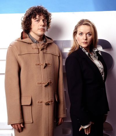 A publicity shot to advertise series 4, Jonathan and Carla
